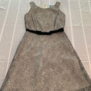 Antonio Melani Black and White Shift Dress